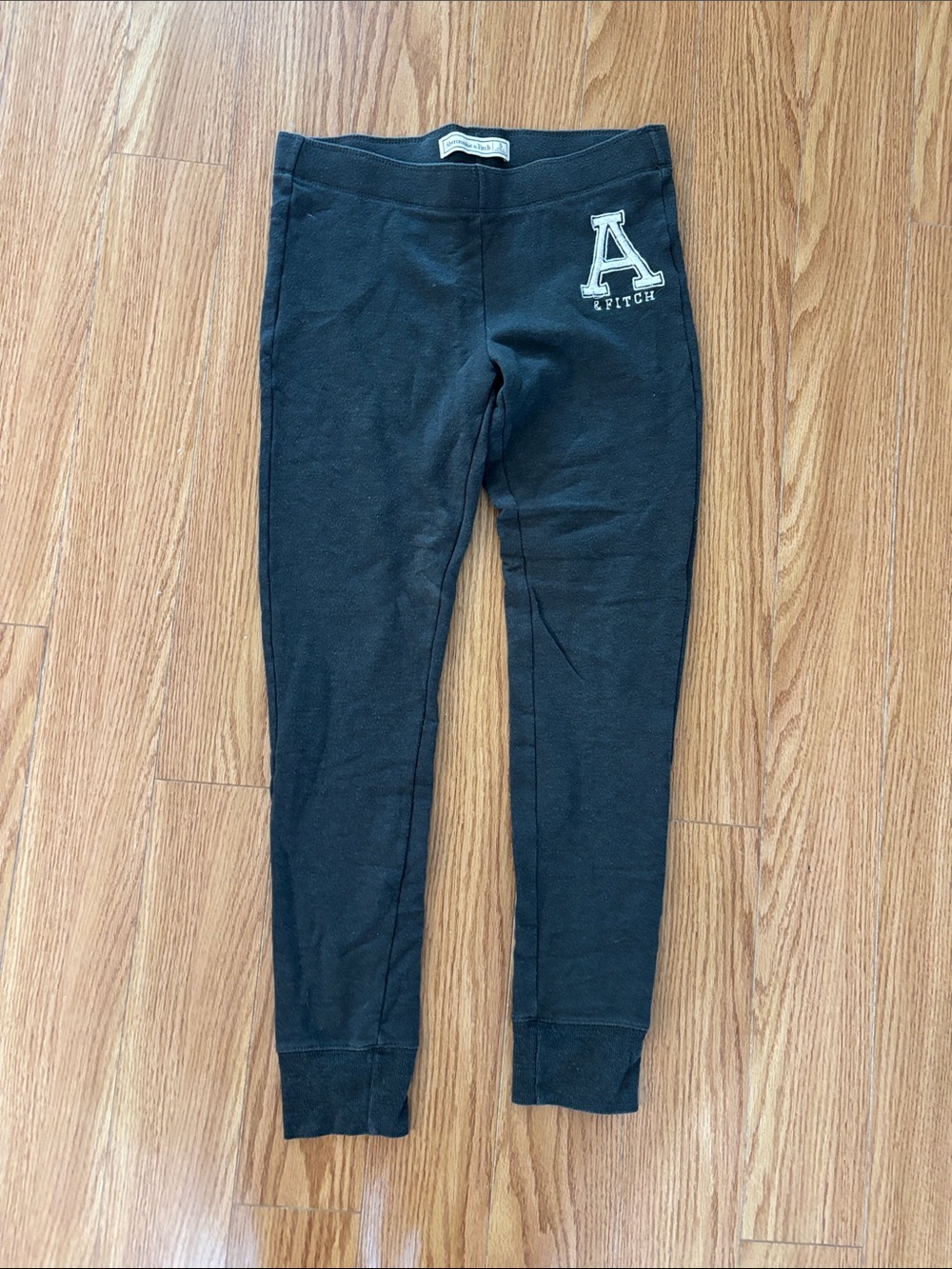 Abercrombie & Fitch Black Logo Leggings